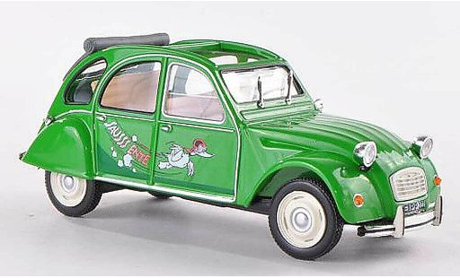 Citroen 2CV Berline 1/43 WhiteBox Sausss Ente 1987 modellautos