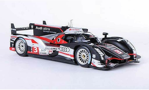 Audi R18 tdi 1/43 Spark 2012 ultra No.3 Dumas / Duval / Gene 12h Le Mans modellautos