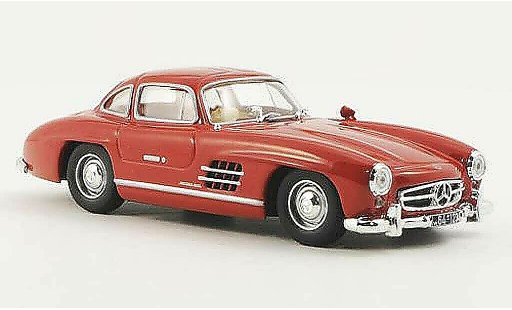 Mercedes 300 Base 1/43 WhiteBox (W198) rot 1954 modellautos