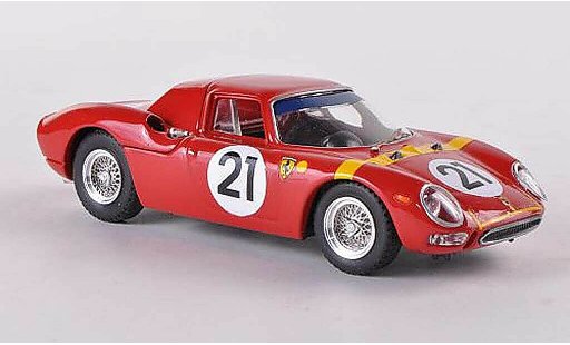 Ferrari 250 LM 1964 1/43 Best No.21 L.Bianchi Zolder modellautos