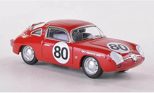 Fiat 750 Abarth 1/43 Best Zagato No.80 Sebring 1961 modellautos