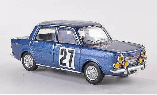 Simca 1150 Abarth 1/43 Best No.27 Rally de Franche-Comte 1967 modellautos