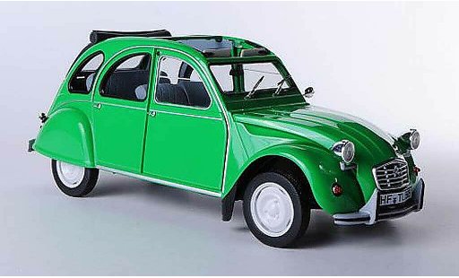 Citroen 2CV V6 1/18 Norev Club gr&Atilde;&frac14;n 1987 modellautos