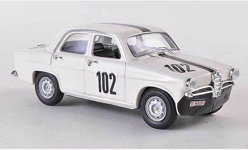 Alfa Romeo Giulietta berlina ti 1/43 Rio No.102 Rader/Bergman Nurburgring 1963 modellautos