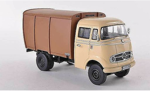 Mercedes L319 Base 1/43 Premium ClassiXXs L 319 Viehtransporter beige/braun modellautos