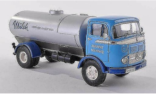 Mercedes LP 911 Tankwagen 1/43 Premium ClassiXXs camion-citerne Milch blau modellautos