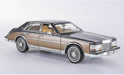Cadillac Seville Elegante 1/43 Premium X 1980 MKII grau/gold Sondermodell limitierte Auflage 750 st&Atilde;&frac14;ck modellautos