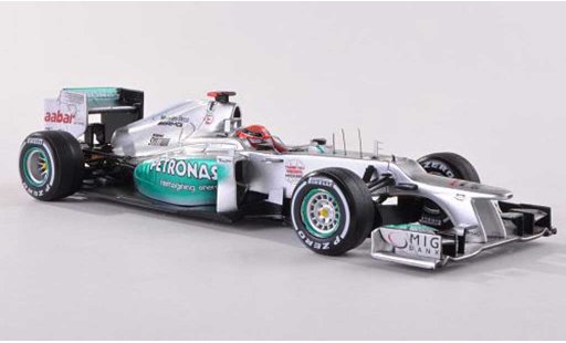 Mercedes F1 2012 1/43 Spark AMG W03 No.7 Petronas M.Schumacher GP Brasilien modellautos