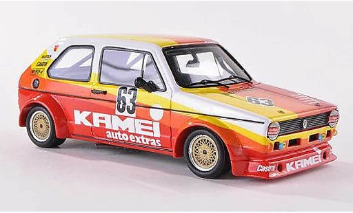 Volkswagen Golf Base 1/43 Spark MK1 Gr.2 No.63 Kamei 1000km Nurburgring 1977 B.Renneisen/W.Wolf modellautos