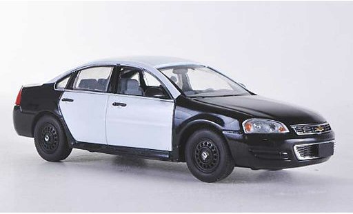 Chevrolet Impala police 1/43 First Response 2011 schwarz/weiss mit Polizei-Zubehor modellautos