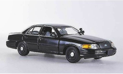 Ford Crown Police Interceptor 1/43 First Response Victoria schwarz mit Polizei-Zubehor modellautos