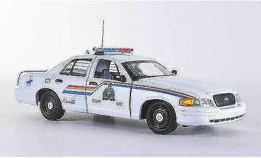 Ford Crown Police Interceptor 1/43 First Response Victoria RCMP - Royal Canadian Mounted weiss Polizei (CAN) modellautos