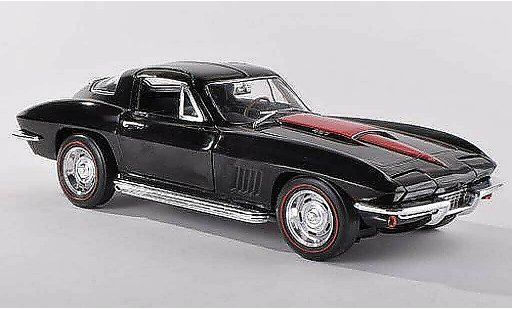 Chevrolet Corvette Coupe 1/18 Ertl C2 427 (C2) schwarz/rot modellautos