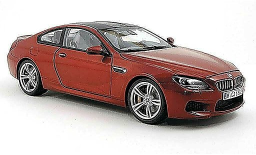Bmw M6 Coupe 1/18 Paragon F13 orange/carbon 2012 modellautos