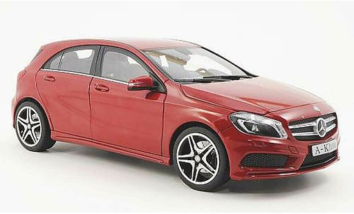 Mercedes Classe A Base 1/18 Norev (W176) rot 2012 modellautos