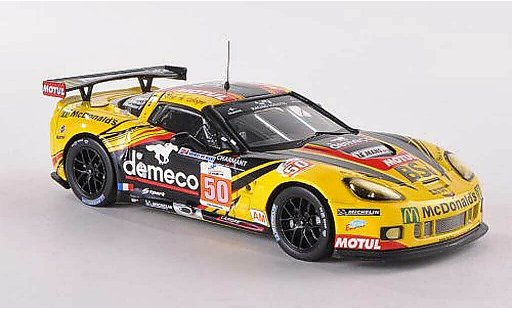 Chevrolet Corvette ZR1 1/43 IXO C6 No.50 demeco/Motul/McDonald s 24h Le Mans 2011 P.Bornhauser/J.Canal/G.Gardel modellautos