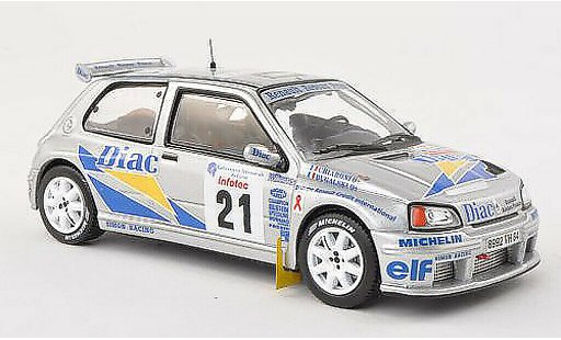 Renault Clio Maxi 1/43 IXO No.21 Diac Tour de Corse 1995 P.Bugalski/J.P.Chiaroni modellautos