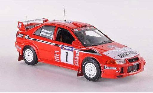 Mitsubishi Lancer Evolution VI 1/43 IXO No.1 Ralliart Champions Rally Australien 1999 T.Makinen/R.Mannisenmaki modellautos