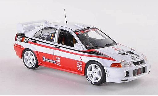 Mitsubishi Lancer Evolution VI 1/43 IXO Ralliart Loix/Smeets Testversion 1999 modellautos