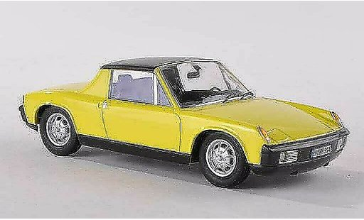 Porsche 914 Base 1/43 Schuco -gelb modellautos