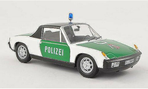 Porsche 914 Base 1/43 Schuco police NRW modellautos