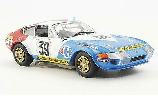 Ferrari 365 GTB/4 1/43 Ferrari Racing Collection Competizione 24h Le Mans J.C.Andruet / C.Ballot-Lena 1972 modellautos