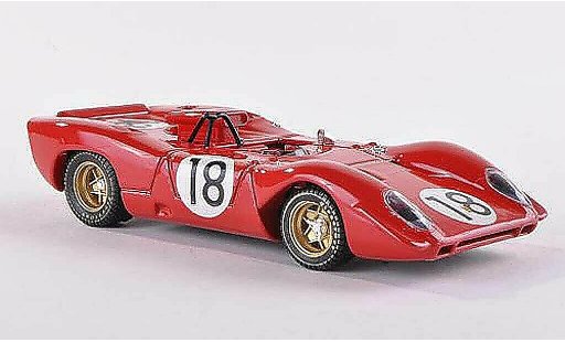Ferrari 312 P 1/43 Best Spyder No.18 Le Mans Test 1967 Brambilla/Schetty modellautos