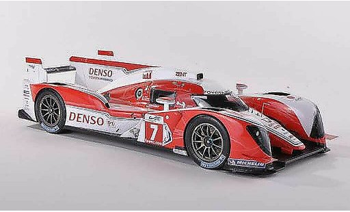 Toyota TS030 Base 1/43 Spark hybride No.7 Dense presentation Spa 2012 modellautos