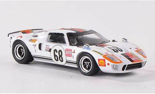 Ford GT40 Mk I 1/43 Spark GT 40 No.68 Deutsche AUTO Zeitung 24h Le Mans 1969 H.Kelleners/R.Joest modellautos
