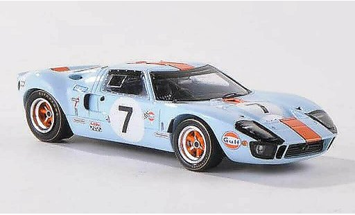 Ford GT40 Mk I 1/43 Spark GT 40 No.7 Gulf 24h Le Mans 1969 D.Hobbs/M.Hailwood modellautos