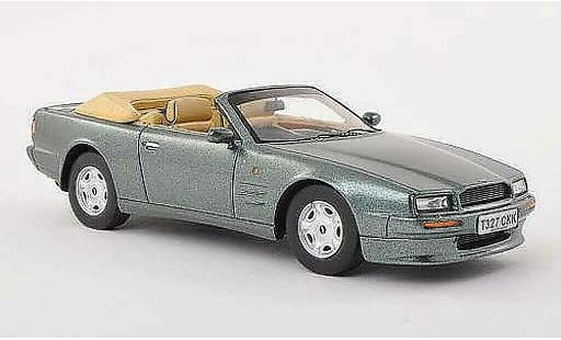 Aston Martin Virage volante 1/43 Spark grau-vert RHD 1991 modellautos