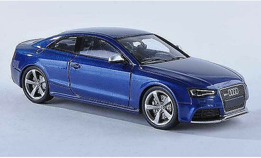 Audi RS5 coupe 1/43 Spark blau 2012 modellautos
