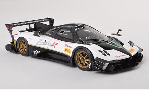 Pagani Zonda R 1/43 Spark Evo weiss/carbon 2012 modellautos