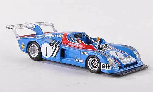 Alpine A441 course 1/43 Spark No.1 A.Serpaggi Champion 2LGR6 1974 modellautos