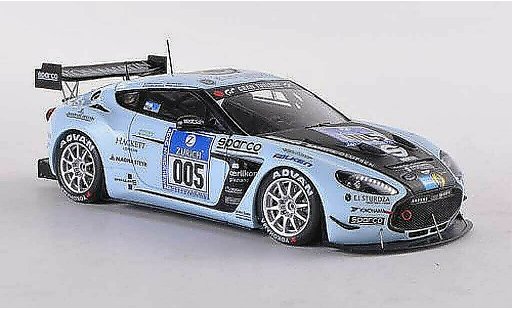 Aston Martin V12 Zagato coupe 1/43 Spark Zagato No.005 24h Nurburgring 2012 U.Bez/C.Porritt/W.Schuhbauer/R.Meaden modellautos