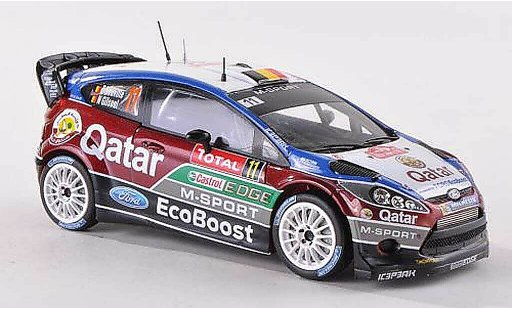 Ford Fiesta WRC 1/43 Spark No.11 M-Sport/Qatar Rally Monte Carlo 2013 T.Neuville/N.Gilsoul modellautos