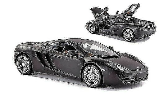 McLaren F1 Base 1/18 Minichamps MP4-12C mattschwarz modellautos