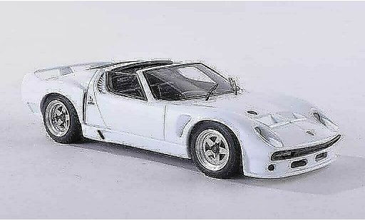 Lamborghini Miura SVJ 1/43 Look Smart Spyder weiss 1966 modellautos