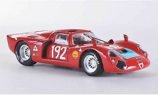 Alfa Romeo 33.2 sp 1/43 Best 1968 Targa Florio No.192 Bianchi/Casoni modellautos