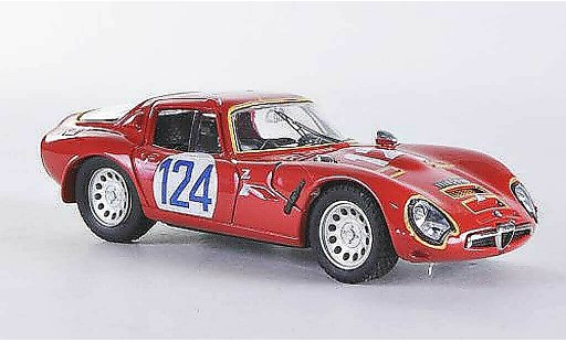 Alfa Romeo Giulia TZ2 1/43 Best Targa Florio No.124 1967 Sangri-la/Federico modellautos