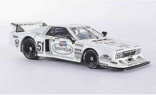 Lancia Beta Monte Carlo 1/43 Best Turbo Zolder No.51 1980 H.Heyer modellautos