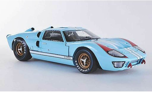 Ford GT40 Mk II 1/18 Shelby Collectibles GT 40 IIblau mit weissen Streifen 1966 modellautos