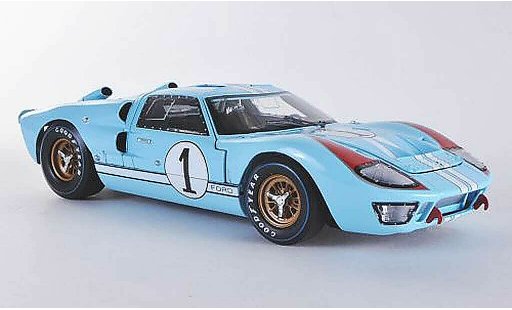 Ford GT40 Mk II 1/18 Shelby Collectibles GT 40 No.1 K.Miles/D.Hulme Team shelby America 1966 modellautos