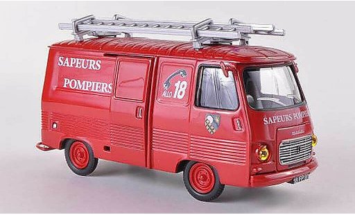 Peugeot J7 Base 1/43 Eligor V.T.U Feuerwehr de L'essonne modellautos