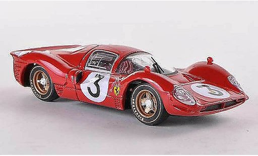 Ferrari 330 P4 1/43 Brumm Nr.3 Bandini-Amon 1000Km Monza 1967 modellautos