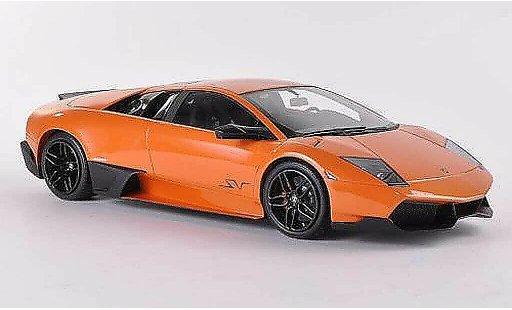 Lamborghini Murcielago LP670 1/18 MR Collection SV Fixed Wing orange modellautos