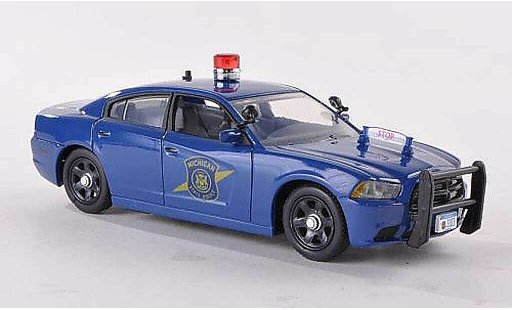 Dodge Charger Police 1/43 First Response Michigan State Polizei (US) 2012 modellautos