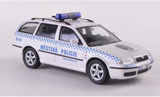Skoda Octavia Combi 1/43 Abrex Tour Mestska Policie Ceske Budejovice Polizei modellautos