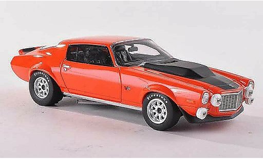 Chevrolet Camaro Z28 1/18 Premium X Ready To Race rot/schwarz 1971 modellautos