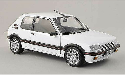 Peugeot 205 GTI 1/18 Norev weiss 1991 modellautos